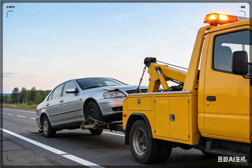 九原区拖车救援电话【案例】