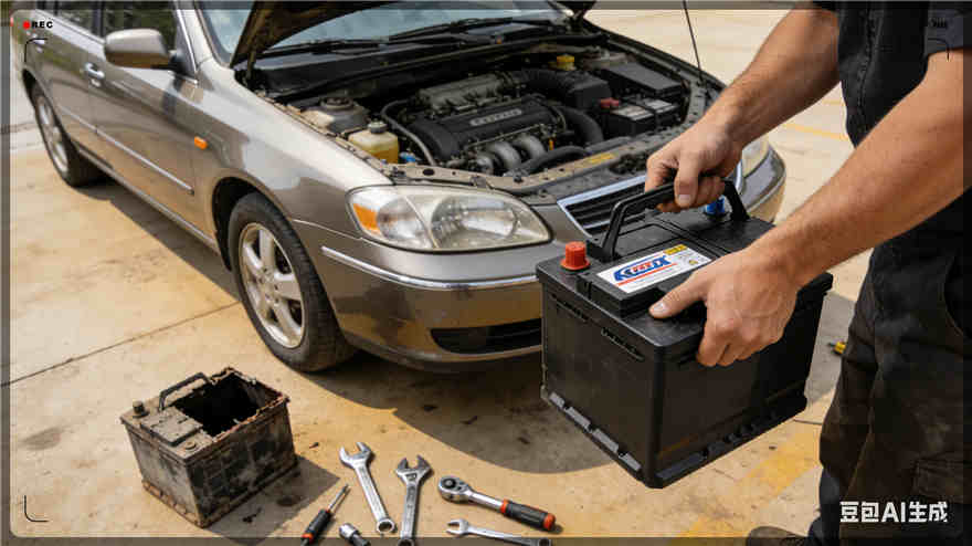 九原区汽车换电瓶电话【案例】